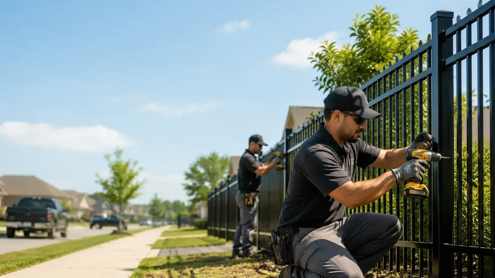 Metal Fence Installation in Berwick, IL